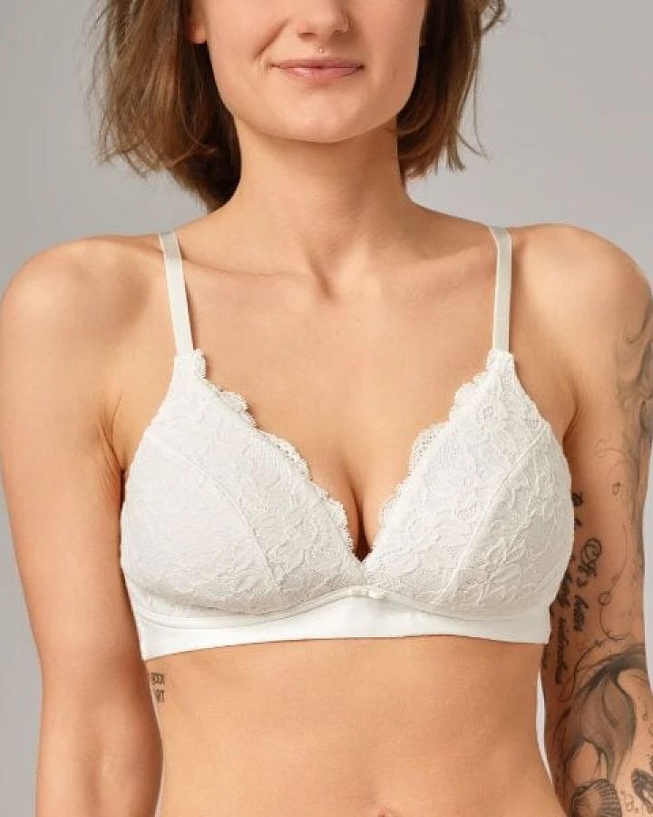 comazo|earth Fairtrade BH mit Spitze