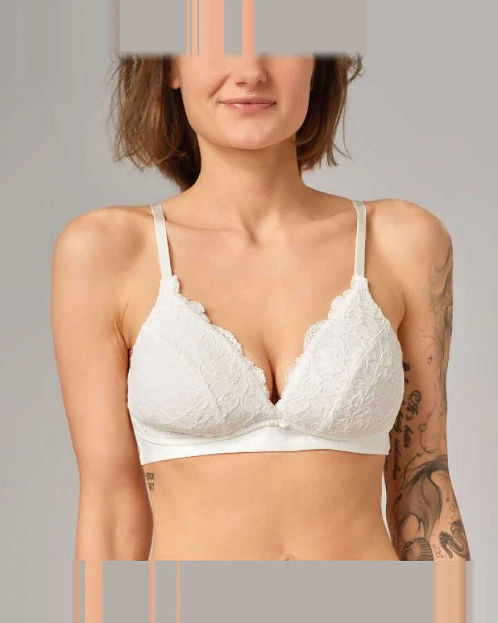 comazo|earth Fairtrade BH mit Spitze