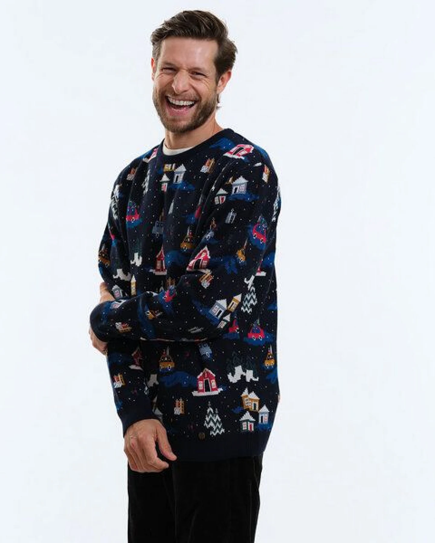 GARY MASH Strickpullover James aus Biobaumwolle – Ansicht 2