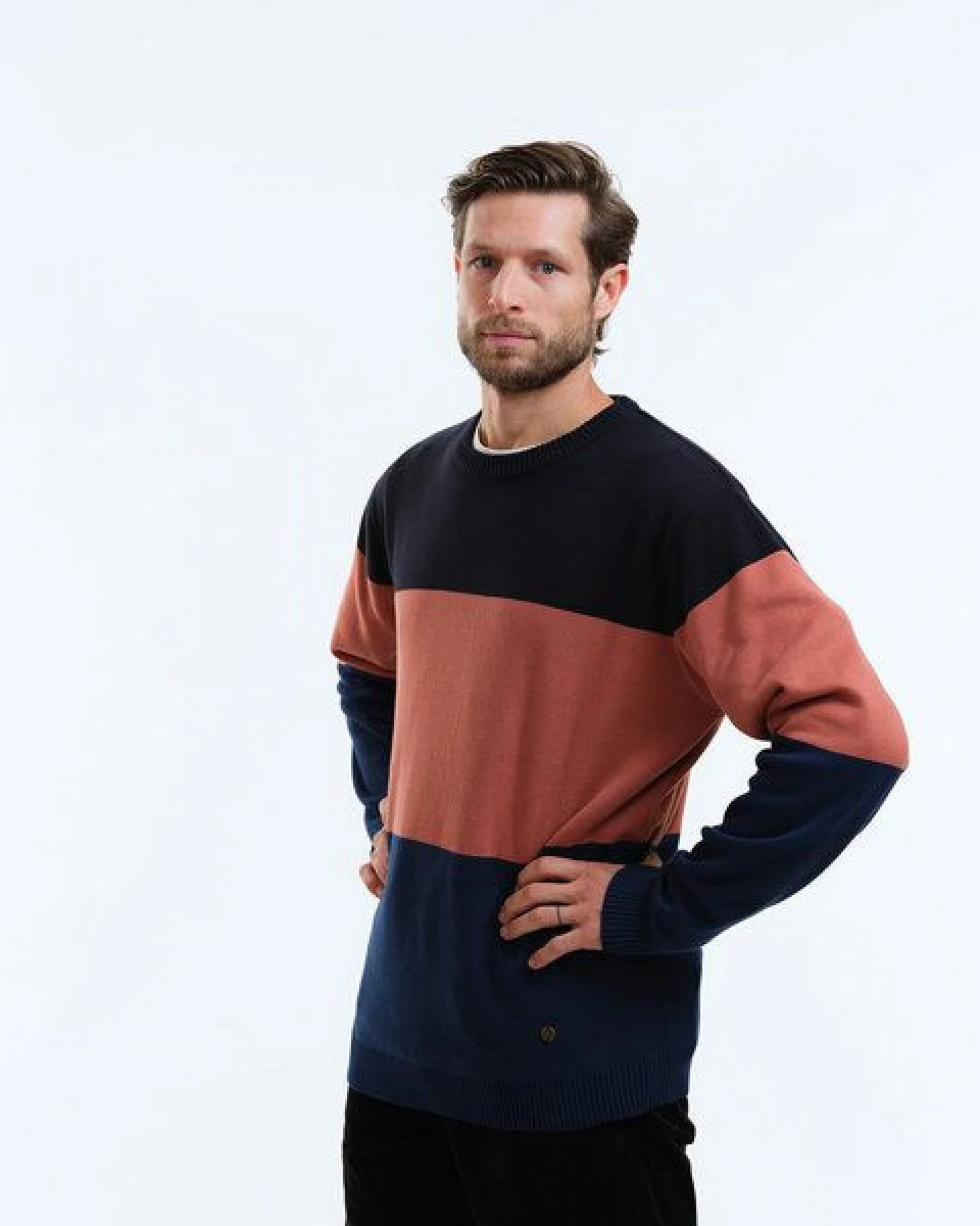 GARY MASH Strickpullover James aus Biobaumwolle – Ansicht 2