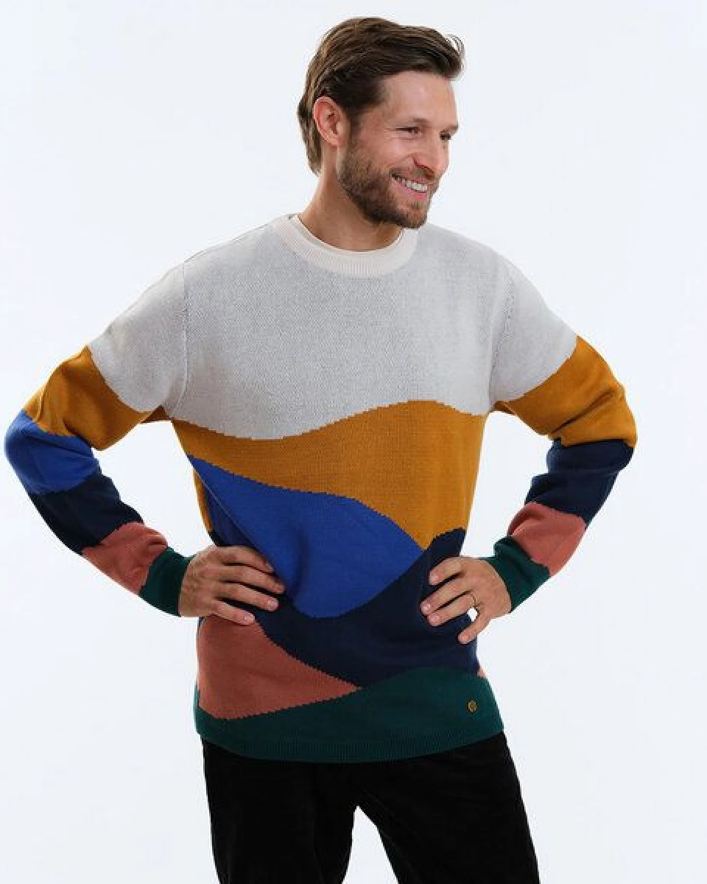 GARY MASH Strickpullover James aus Biobaumwolle – Ansicht 2