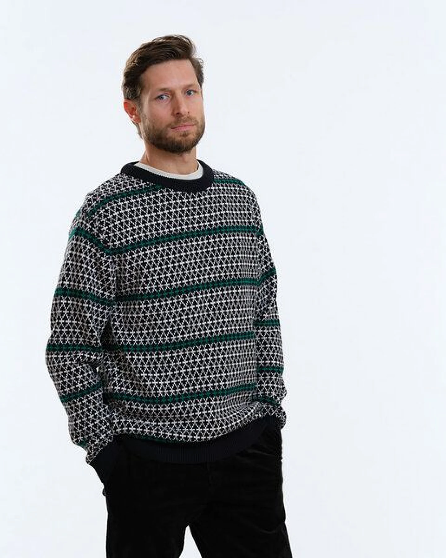 GARY MASH Strickpullover James aus Biobaumwolle – Ansicht 2