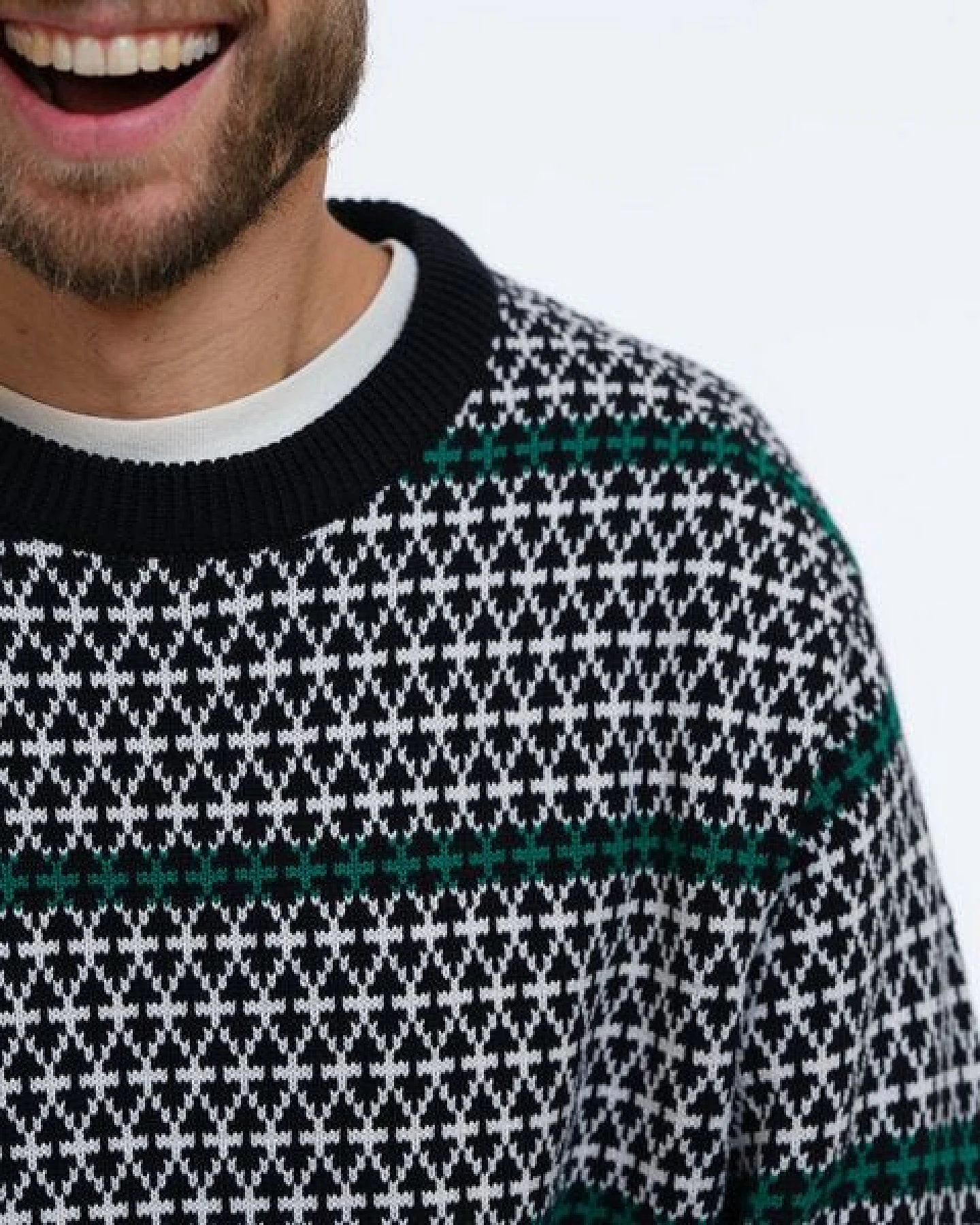 GARY MASH Strickpullover James aus Biobaumwolle – Ansicht 4