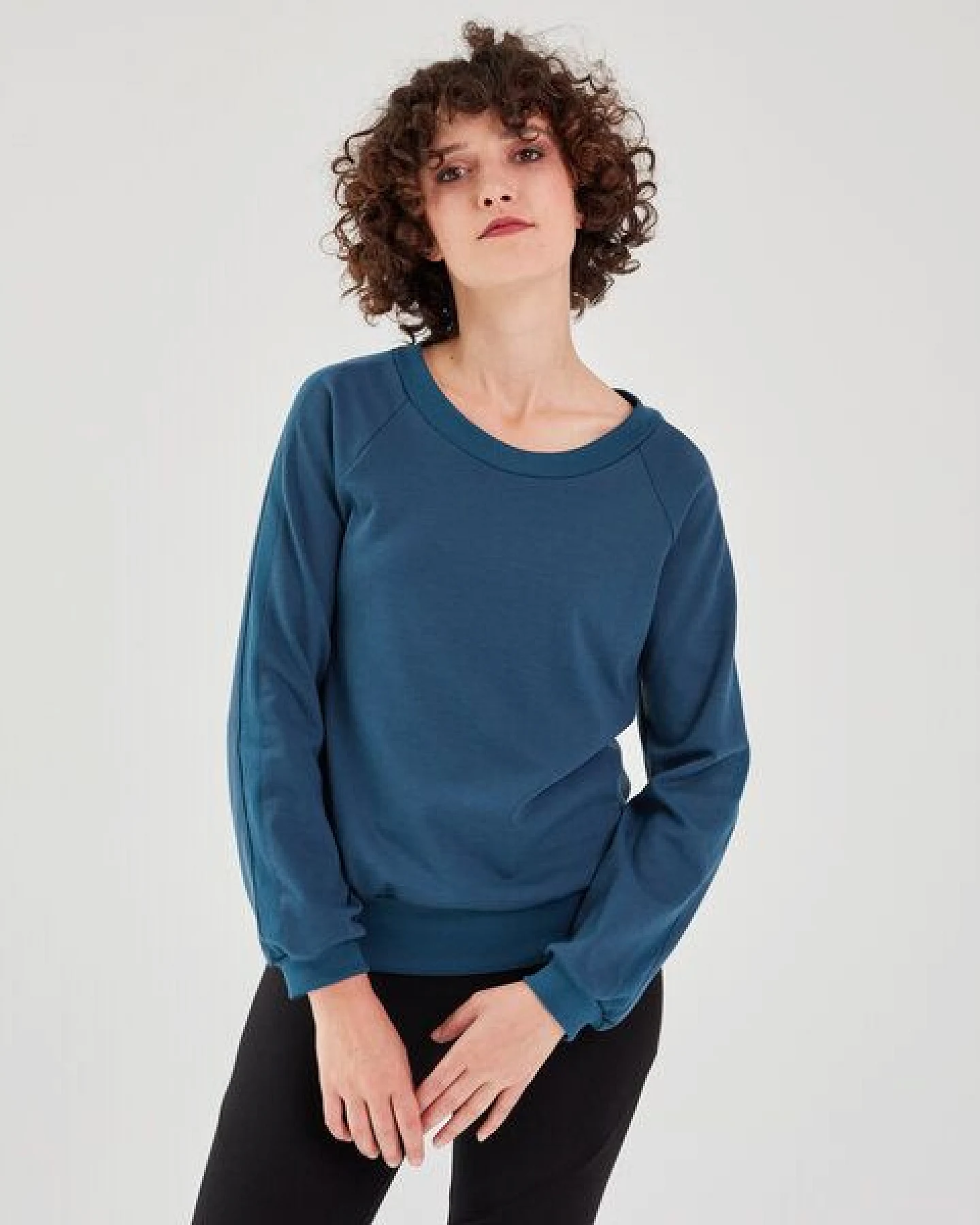 LASALINA Pullover aus Plastikflaschen & Bio Baumwolle – Ansicht 2