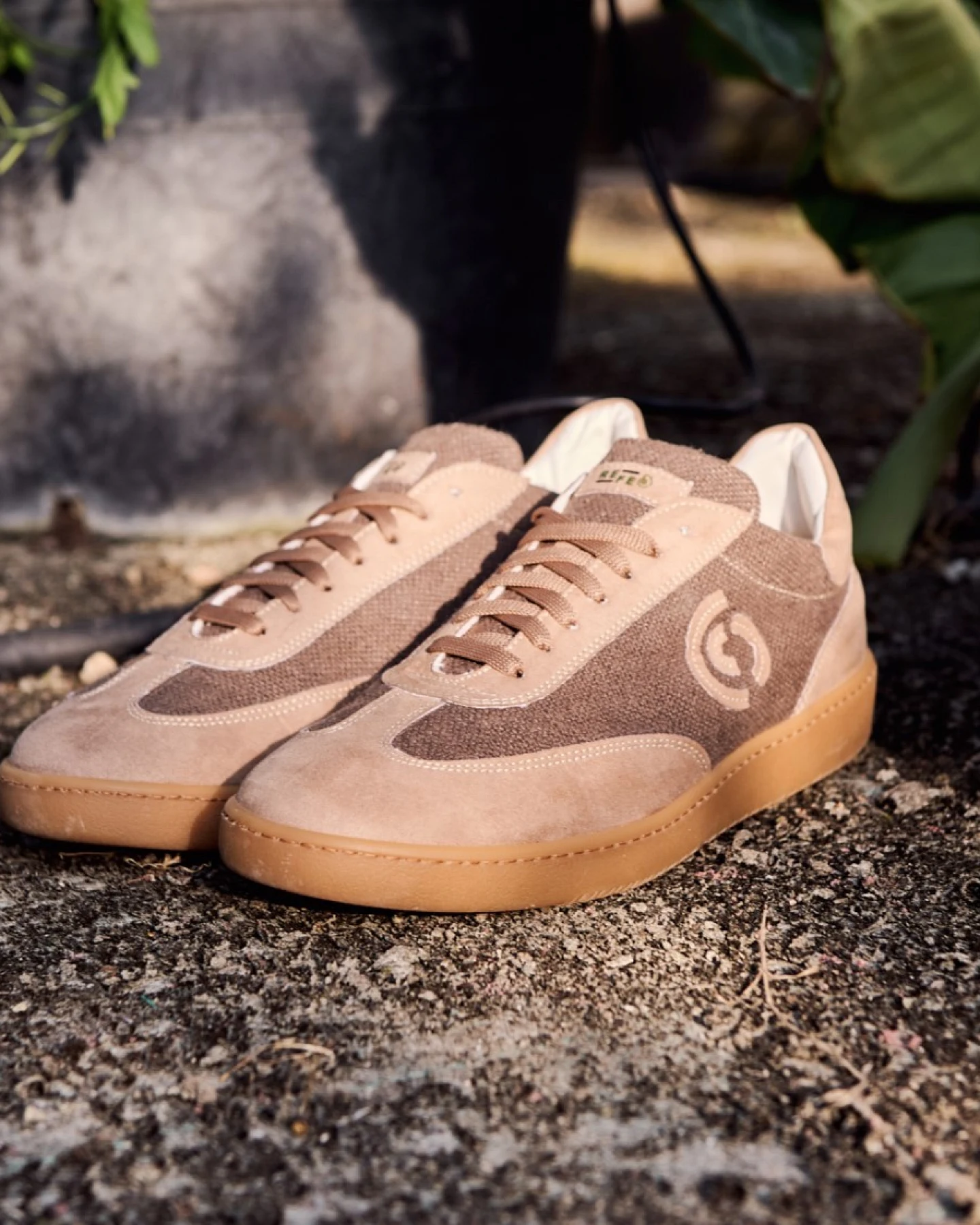 Risorse Future Herren vegan Sneaker Zenit Hanf Haselnussbraun – Ansicht 2