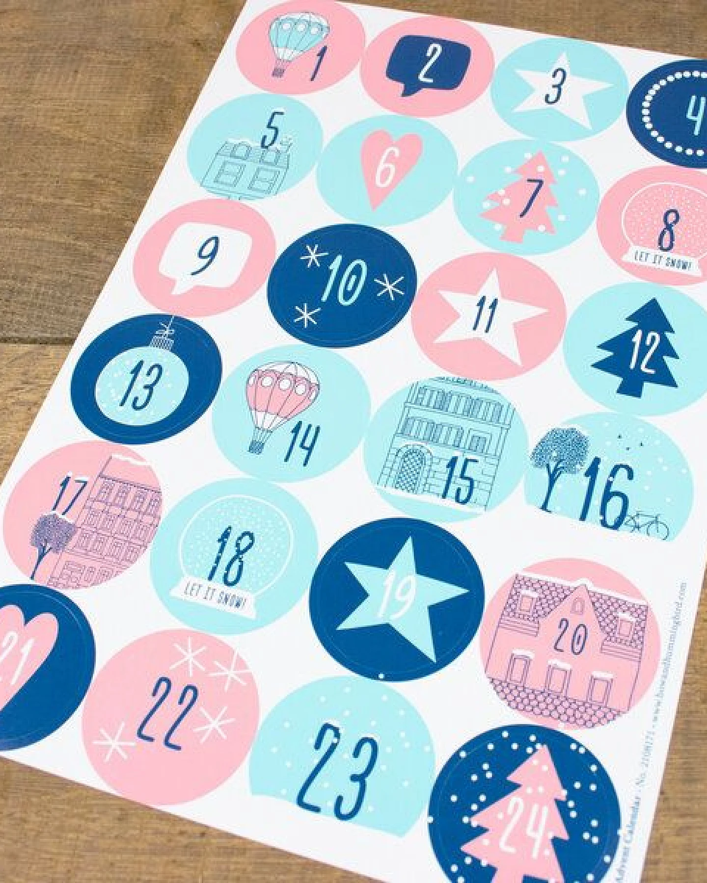 Bow & Hummingbird Adventskalender Set mit Boxen zum Befüllen – Ansicht 3