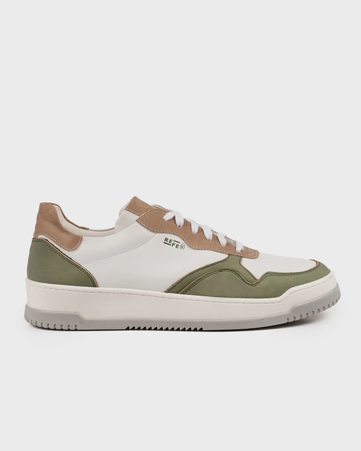 Risorse Future Herren vegan Sneaker Wave Sage/Camel