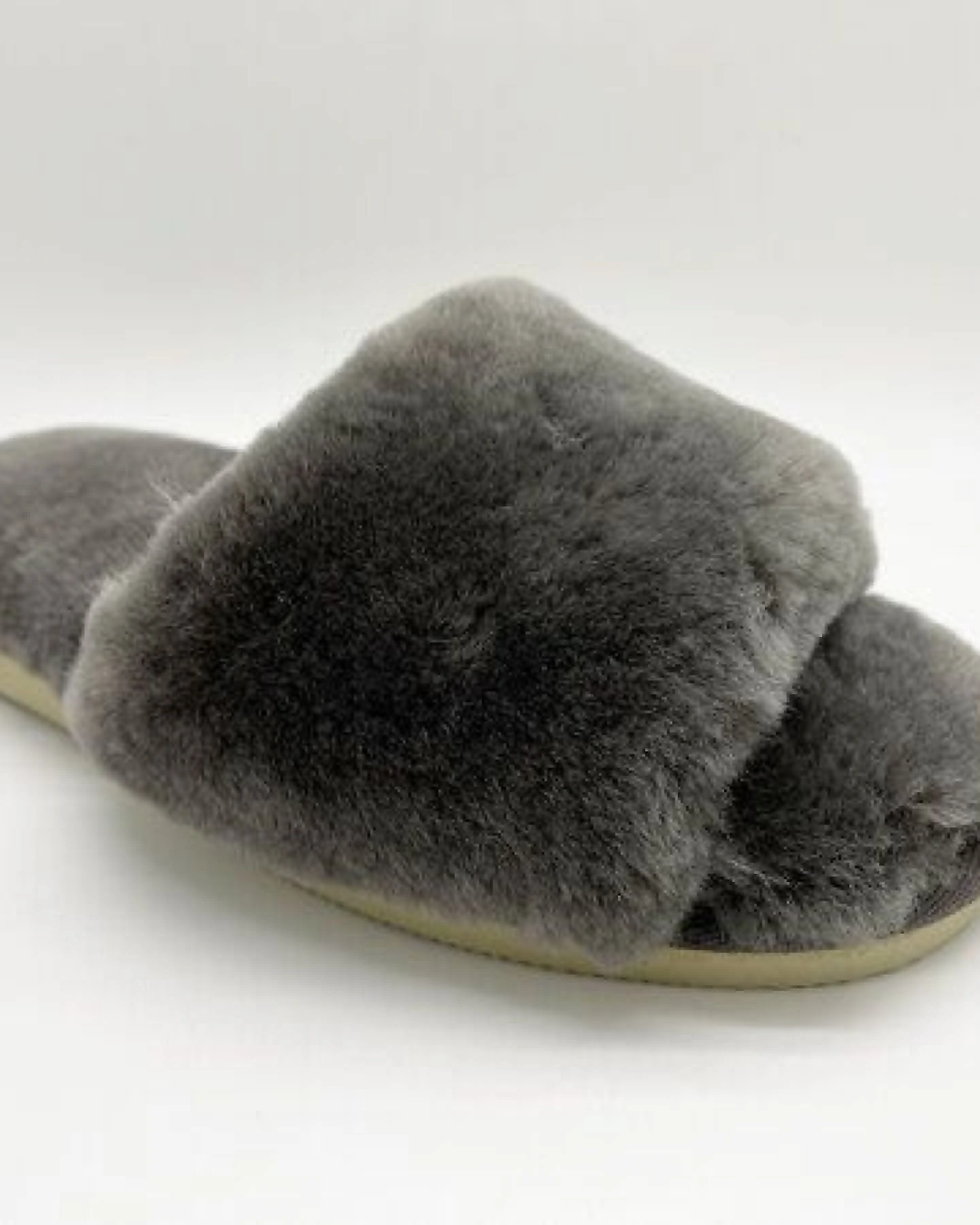 Pantoffel aus Schaffell "thies Fluffy Slide" – Ansicht 2