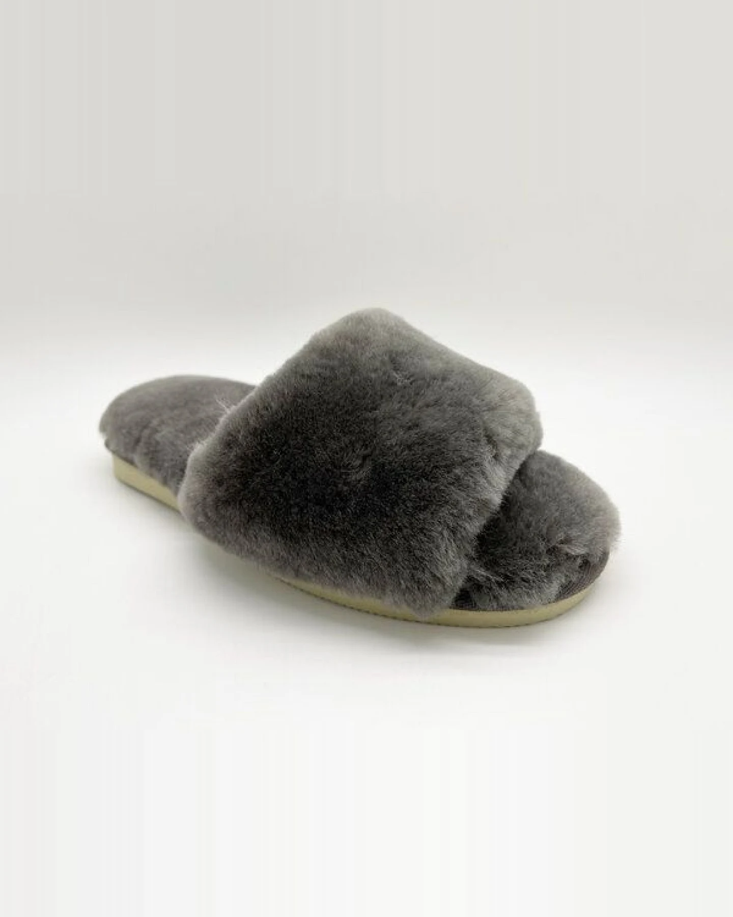 Pantoffel aus Schaffell "thies Fluffy Slide" – Ansicht 2
