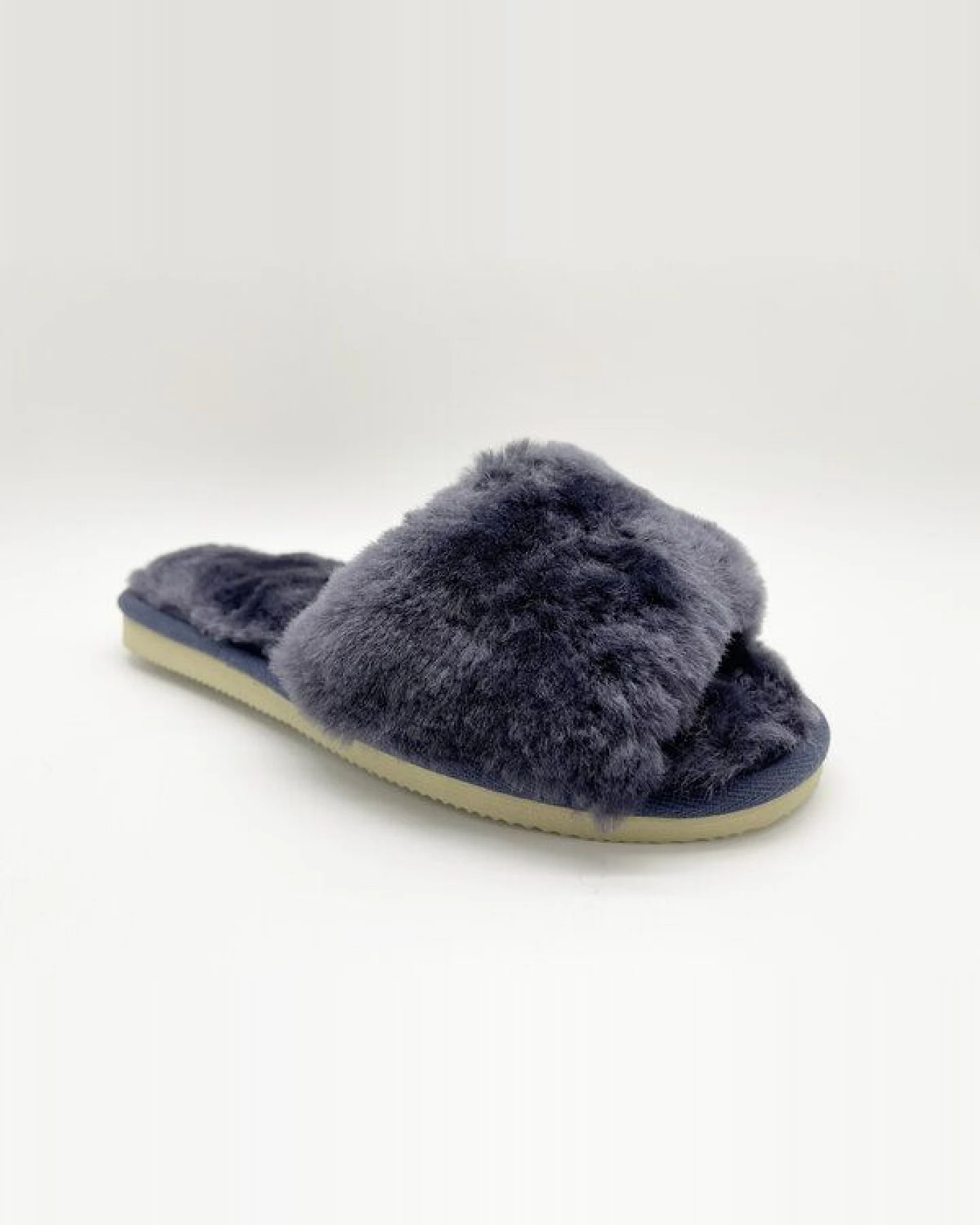 Pantoffel aus Schaffell "thies Fluffy Slide" – Ansicht 2