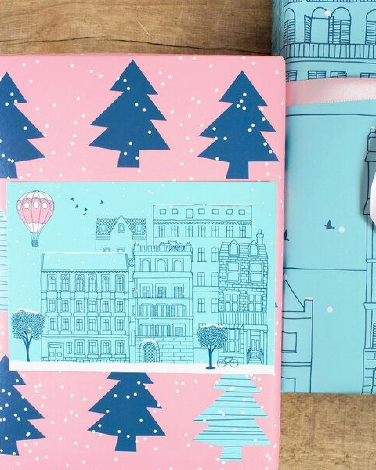 Bow & Hummingbird Postkarte Winter Wonder – Ansicht 2