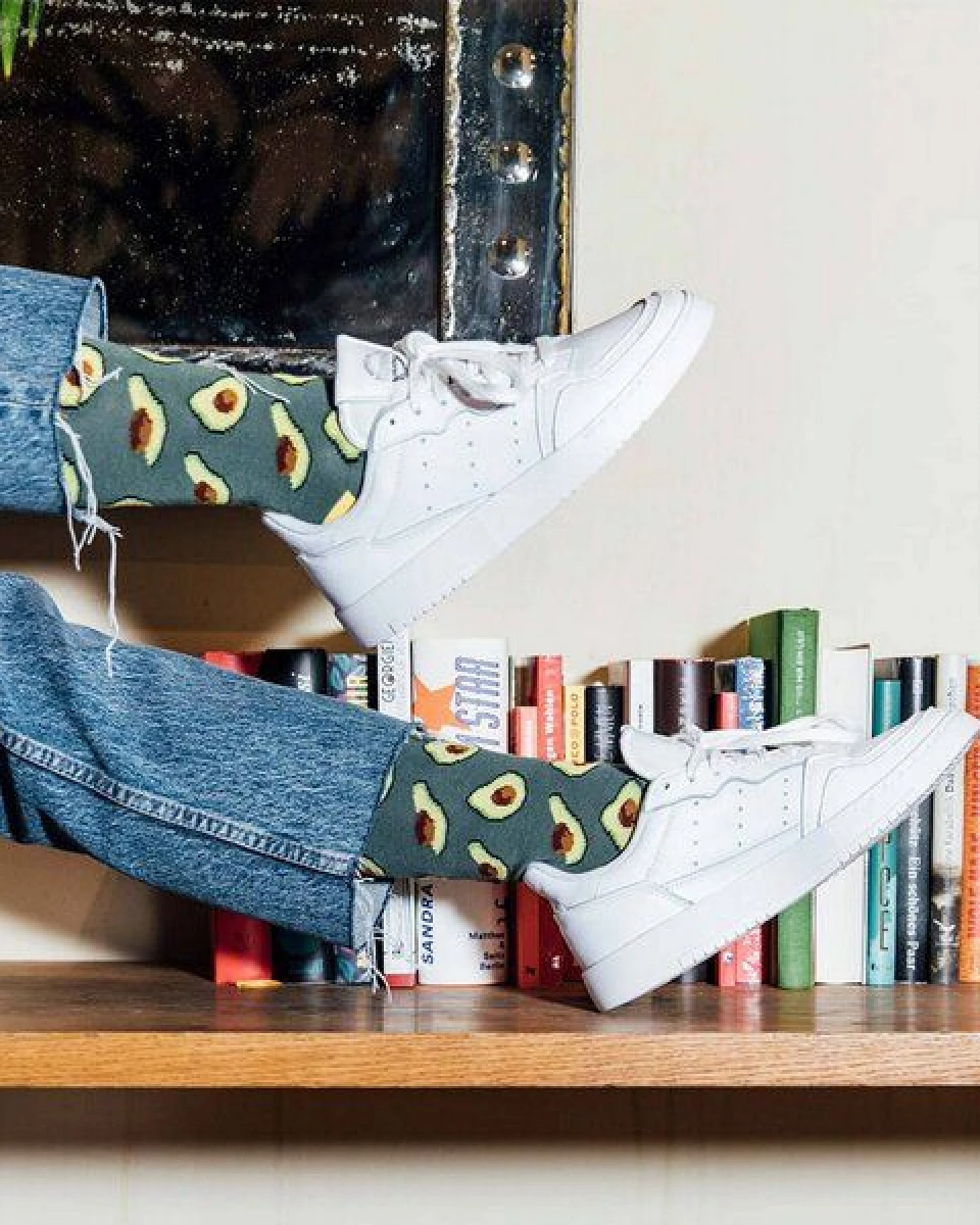 DillySocks Socken AVOCADO FIELD – Ansicht 2