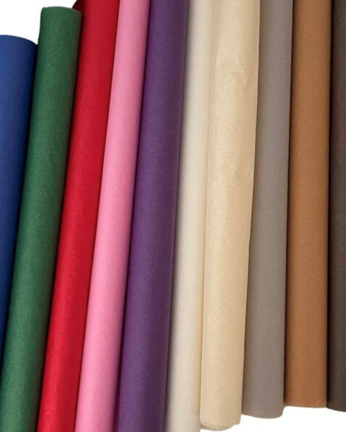 Fines Papeterie 50 Bögen Seidenpapier * in vielen Farben * zum Verpacken, Basteln, Einwickeln – Ansicht 3