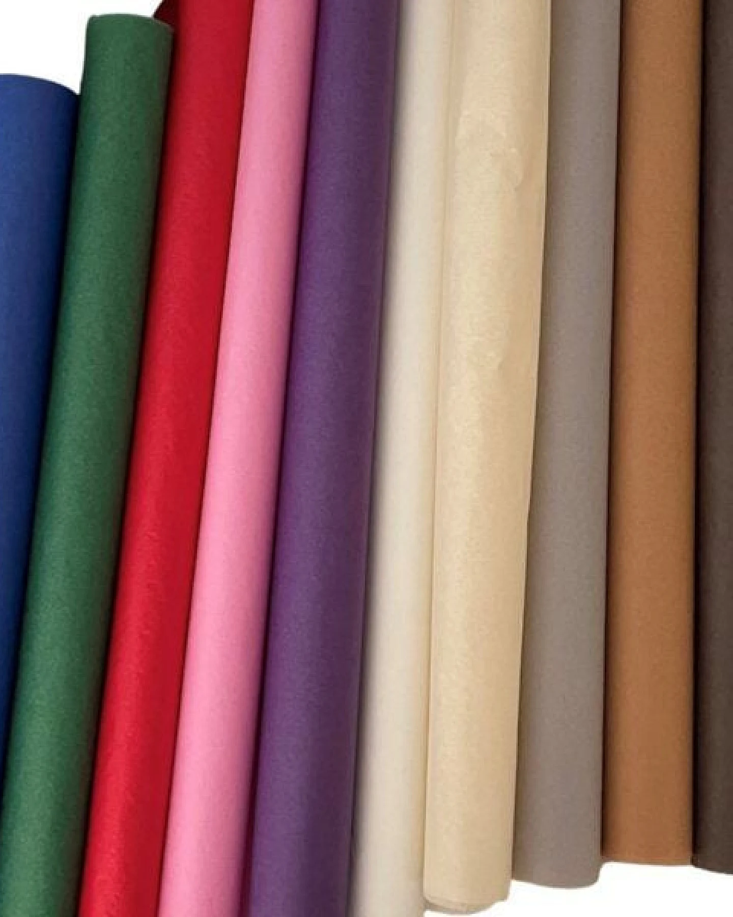 Fines Papeterie 50 Bögen Seidenpapier * in vielen Farben * zum Verpacken, Basteln, Einwickeln – Ansicht 3