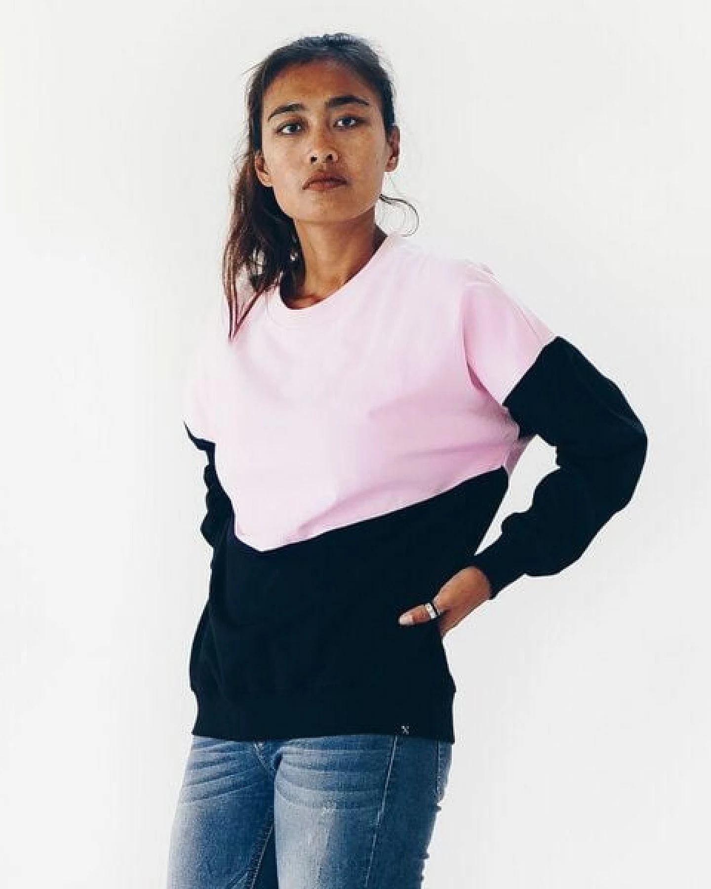 The Driftwood Tales Weit geschnittenes feminines Sweatshirt, 100 % Bio-Baumwolle – Ansicht 3