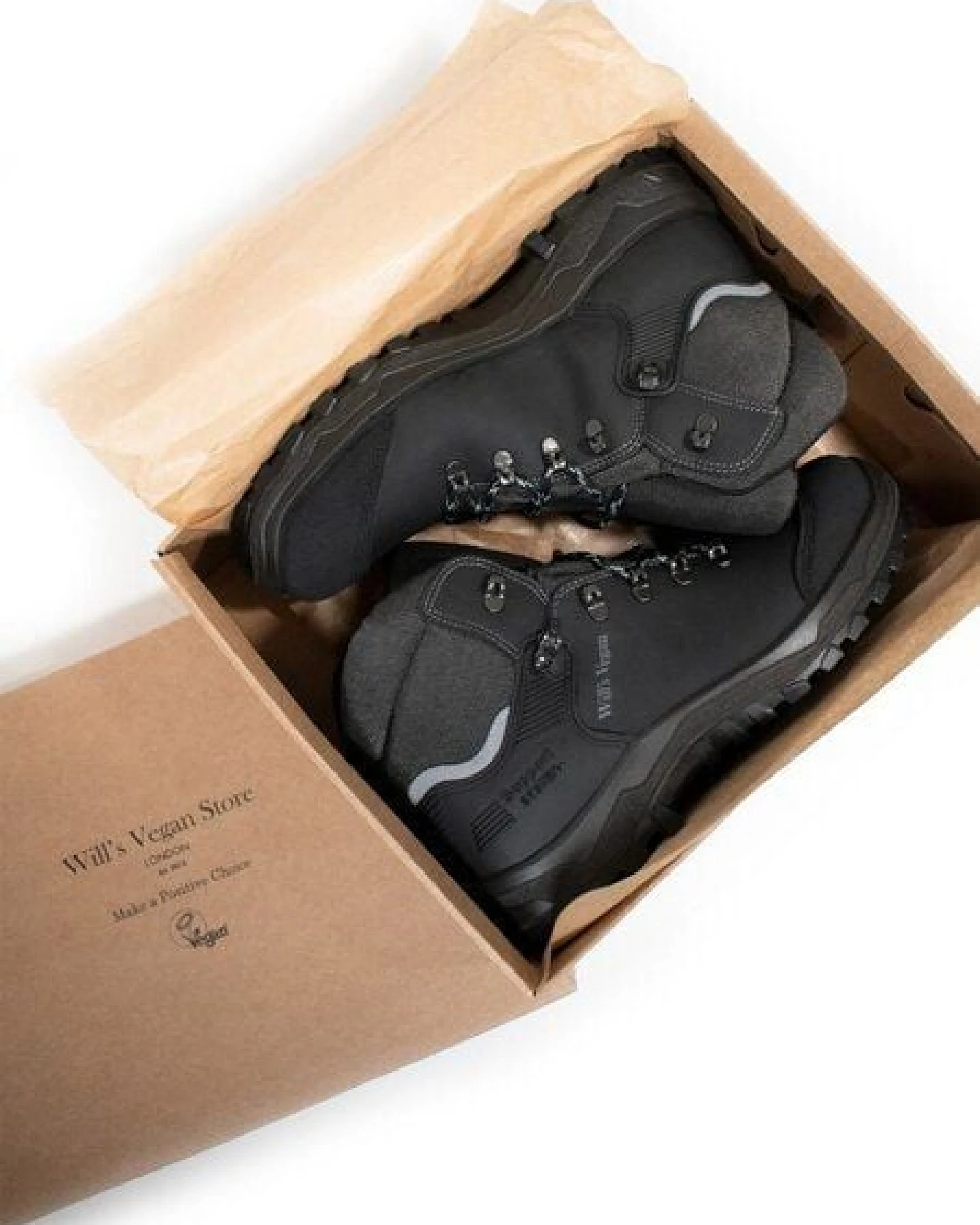 Will's Vegan Shop WVSport Sicherheits-Arbeitsstiefel S3 SRC – Ansicht 3