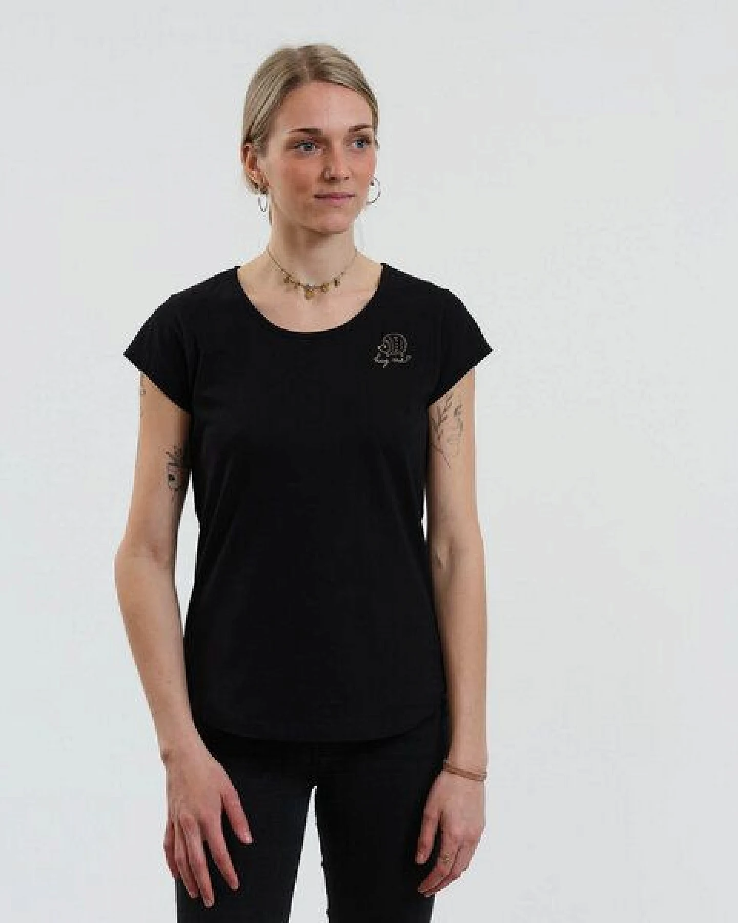 GARY MASH Shirt Asheville Kleiner Igel „Hug me“ aus Bio-Baumwolle – Ansicht 3