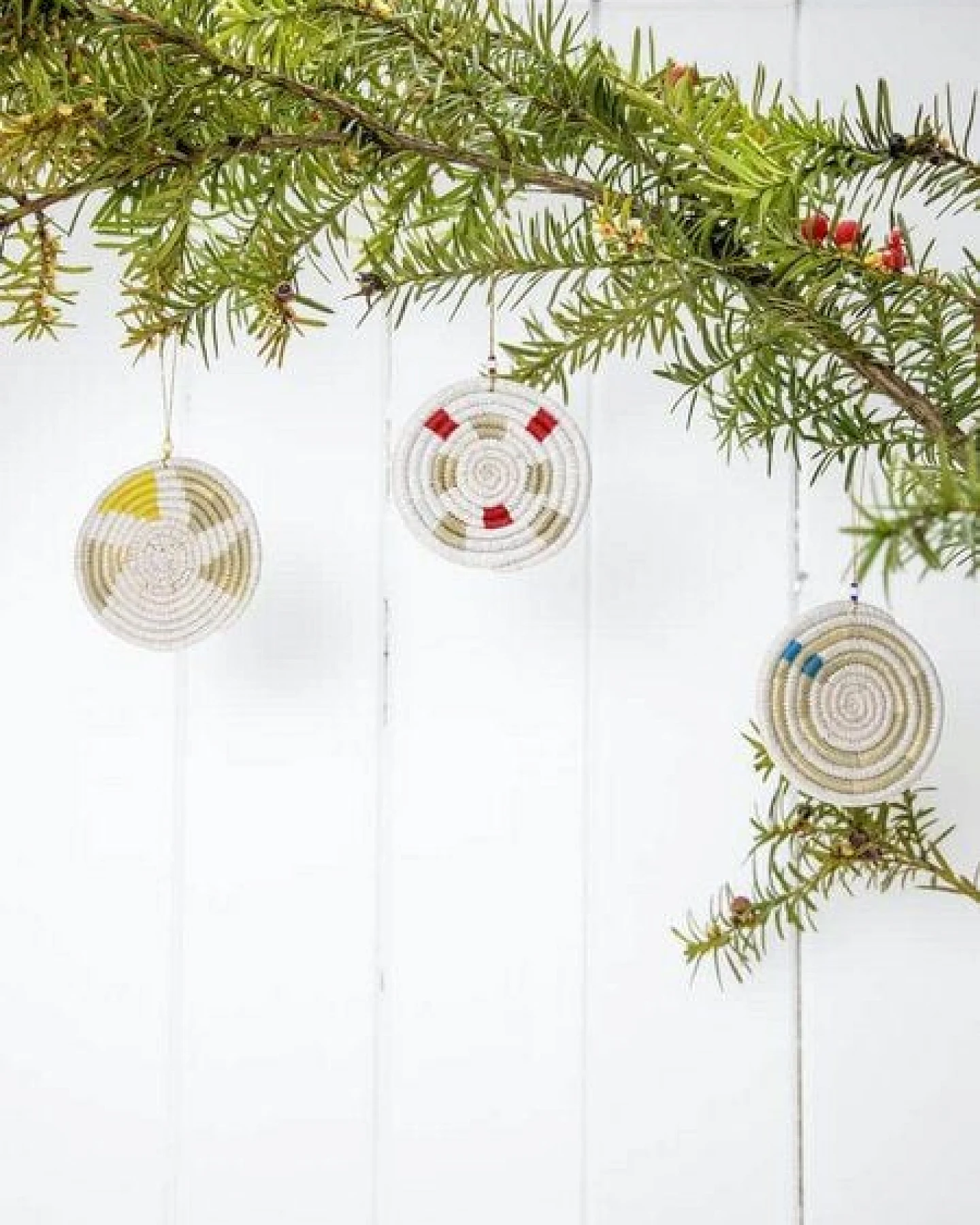 WomenCraft Christbaumschmuck & Dekoanhänger - 7cm - INYABU/IKIBA/URU – Ansicht 4