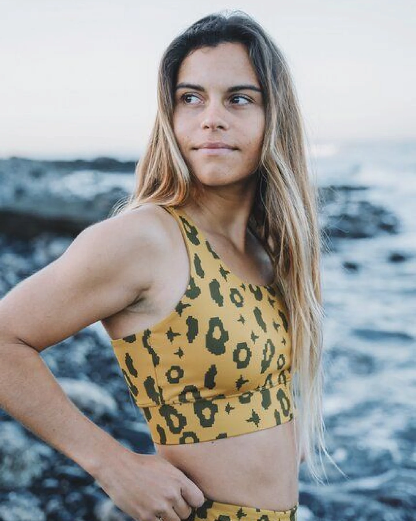 boochen Sport BH Ubud mit Leopard Print – Ansicht 3