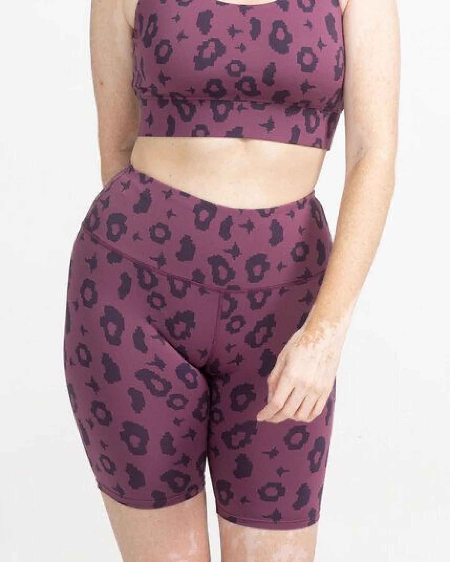boochen Bike Shorts in Leopard Print – Ansicht 2