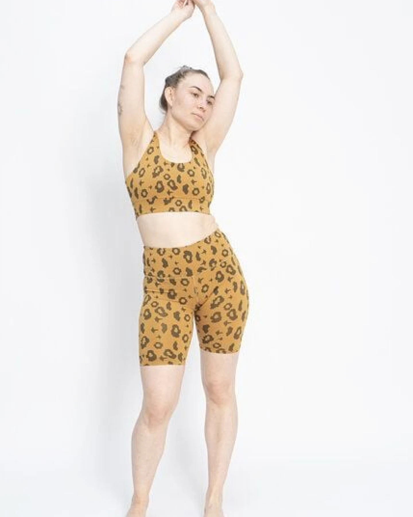 boochen Bike Shorts in Leopard Print – Ansicht 4