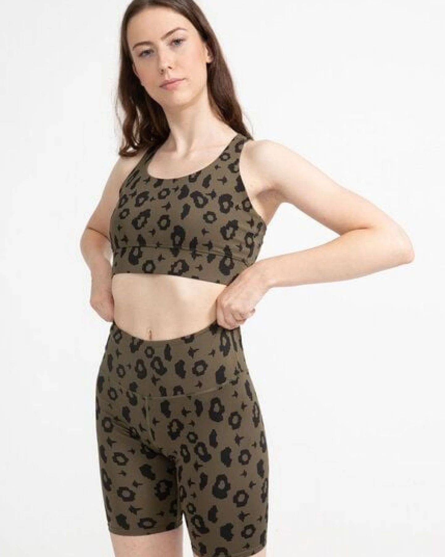 boochen Bike Shorts in Leopard Print – Ansicht 4