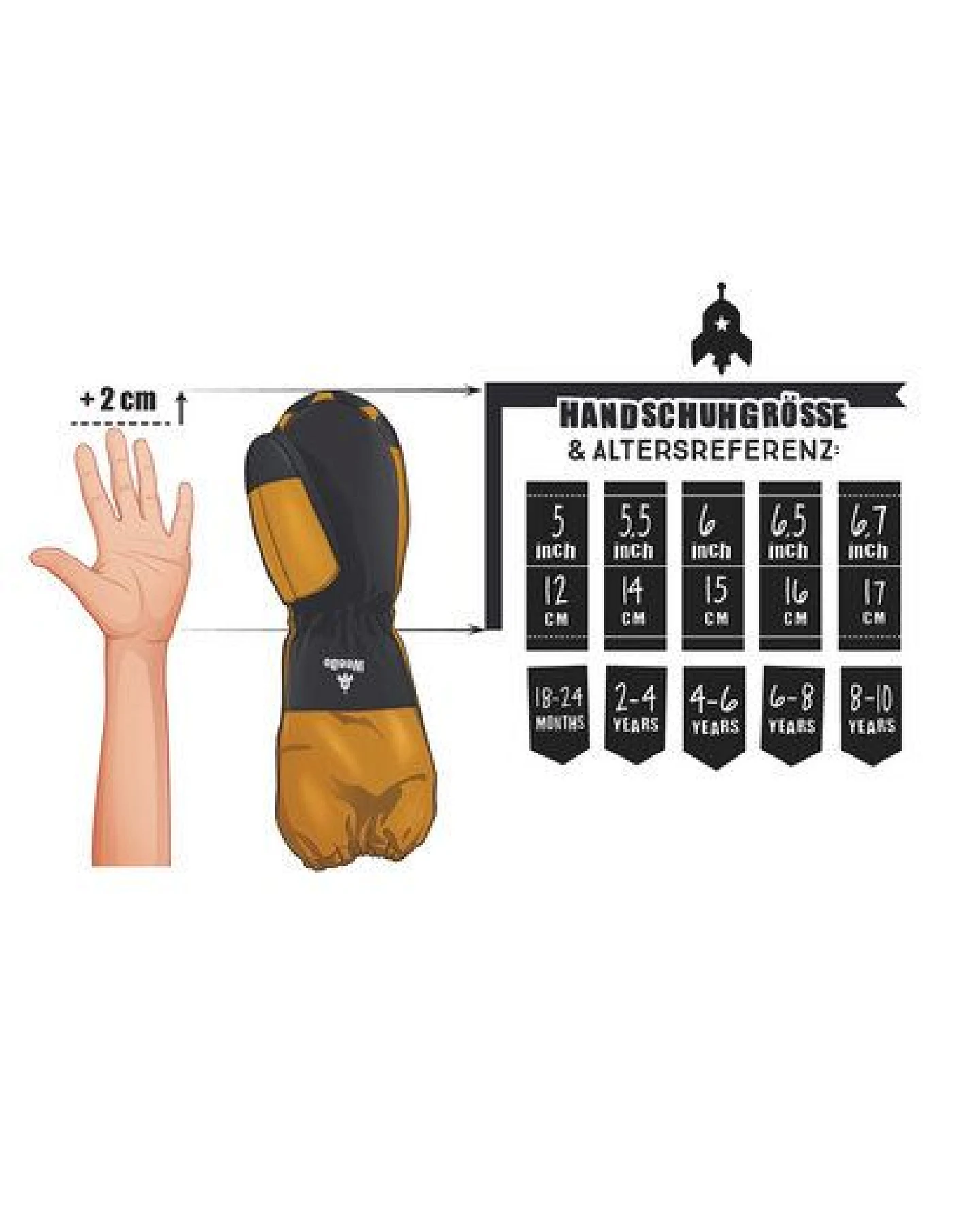 WeeDo Fausthandschuhe „Unido Einhorn 2019“ – Ansicht 2