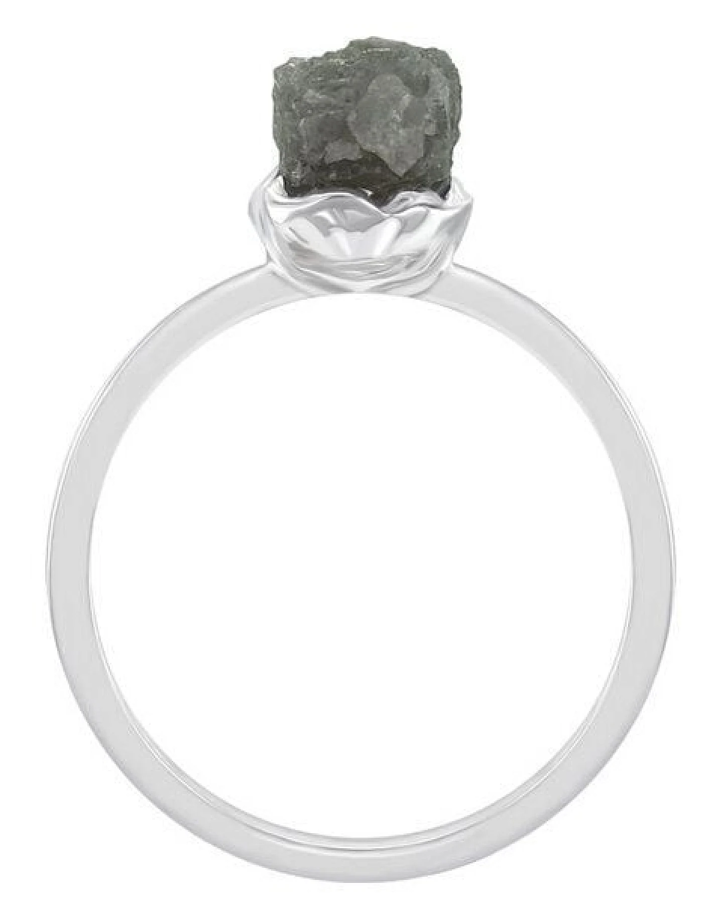 Eppi Goldring mit Rohdiamant Gianni – Ansicht 4