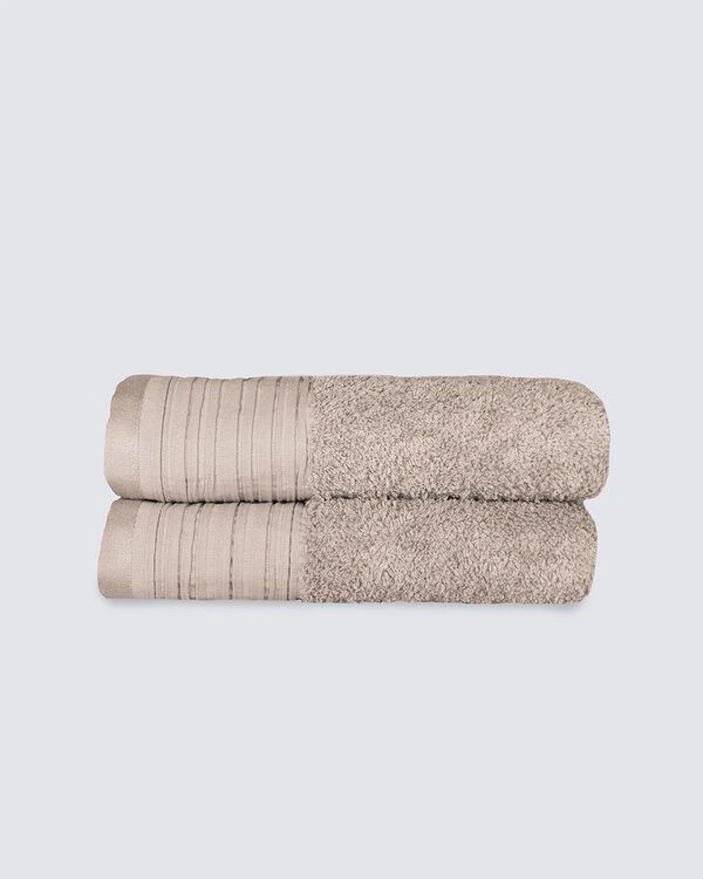 jilda-tex 2er Set Premium Duschtuch Handtuch Gästetuch 100% Bio-Baumwolle – Ansicht 3