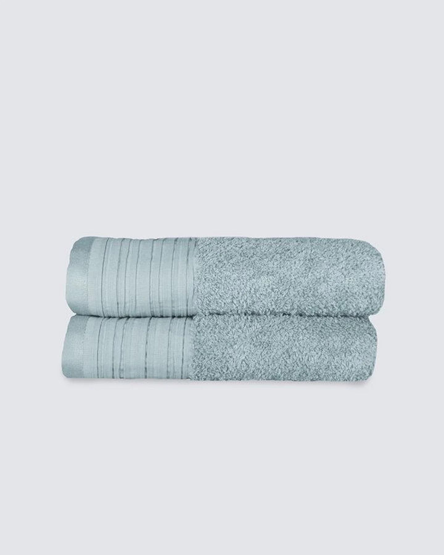 jilda-tex 2er Set Premium Duschtuch Handtuch Gästetuch 100% Bio-Baumwolle – Ansicht 3