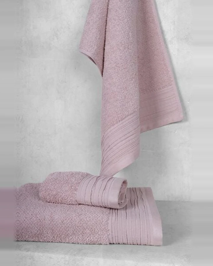 jilda-tex 2er Set Premium Duschtuch Handtuch Gästetuch 100% Bio-Baumwolle