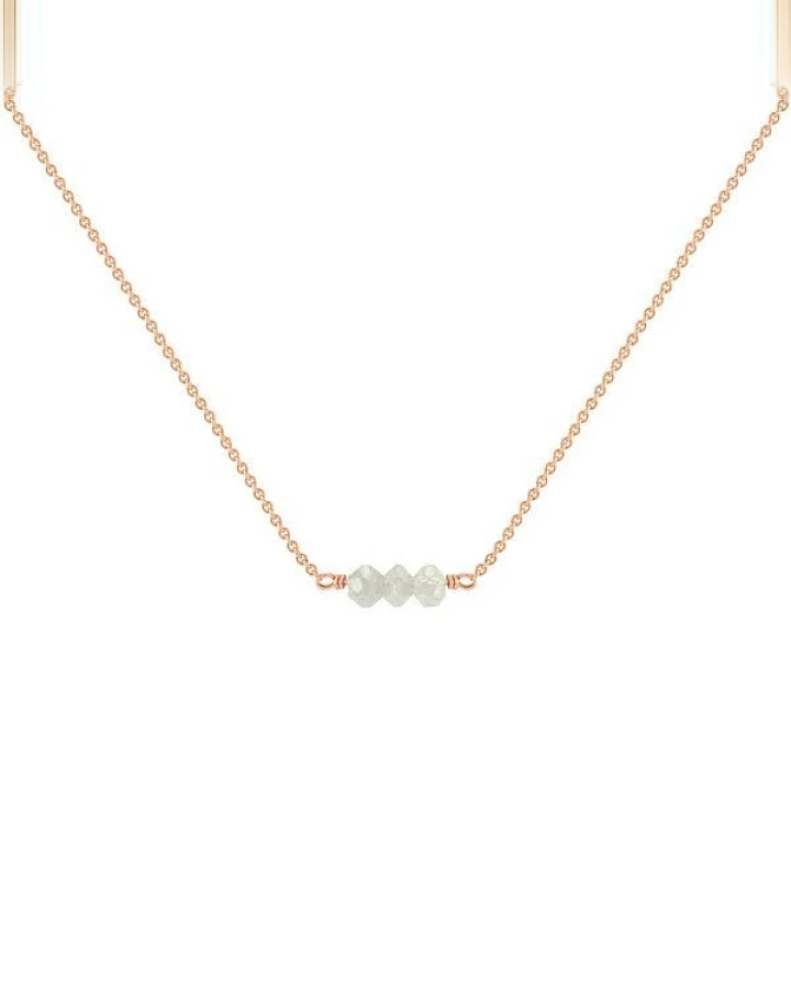 Eppi Goldener Choker mit Diamanten-Perlen Xanadie