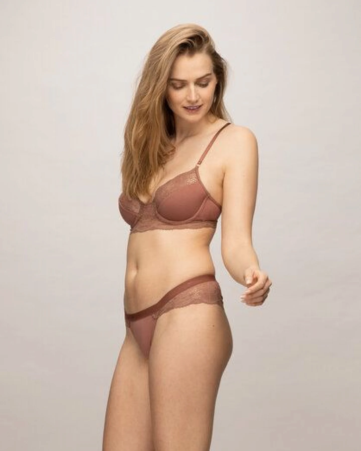 Lovjoi BH FEATHERMOSS mit Bügeln und ungefüttert – Ansicht 3
