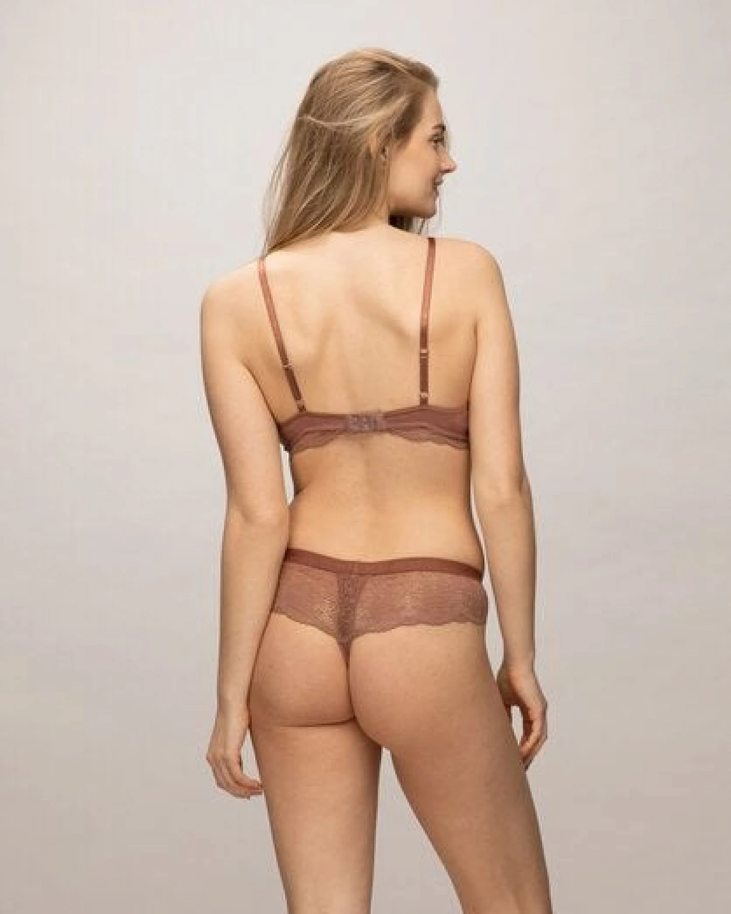 Lovjoi BH FEATHERMOSS mit Bügeln und ungefüttert – Ansicht 4