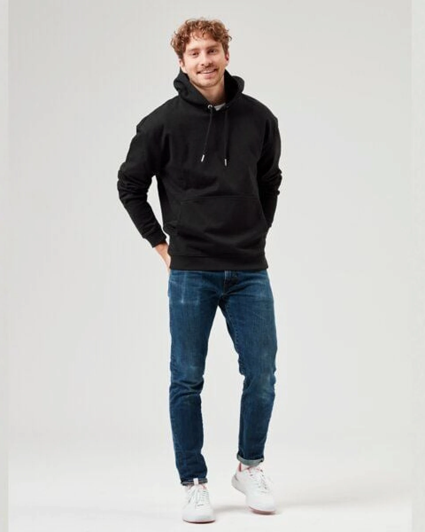 COREBASE Hoodie / Kapuzenpullover / 100% Bio-Baumwolle / 450g/m² – Ansicht 4