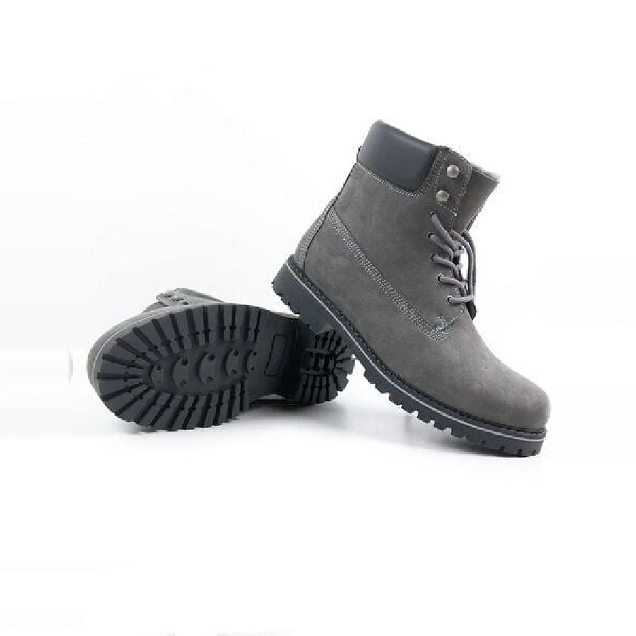 Grey Vegan Suede
