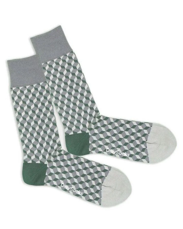 DillySocks Socken Dice aus Biobaumwoll-Mix