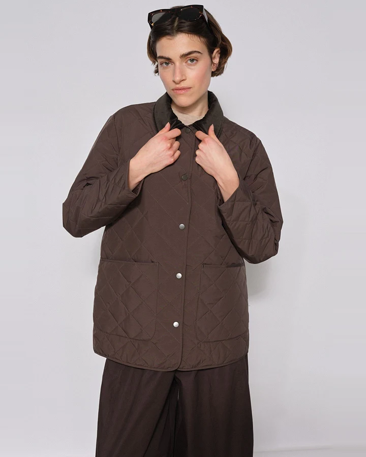 Steppjacke Derby Black Olive