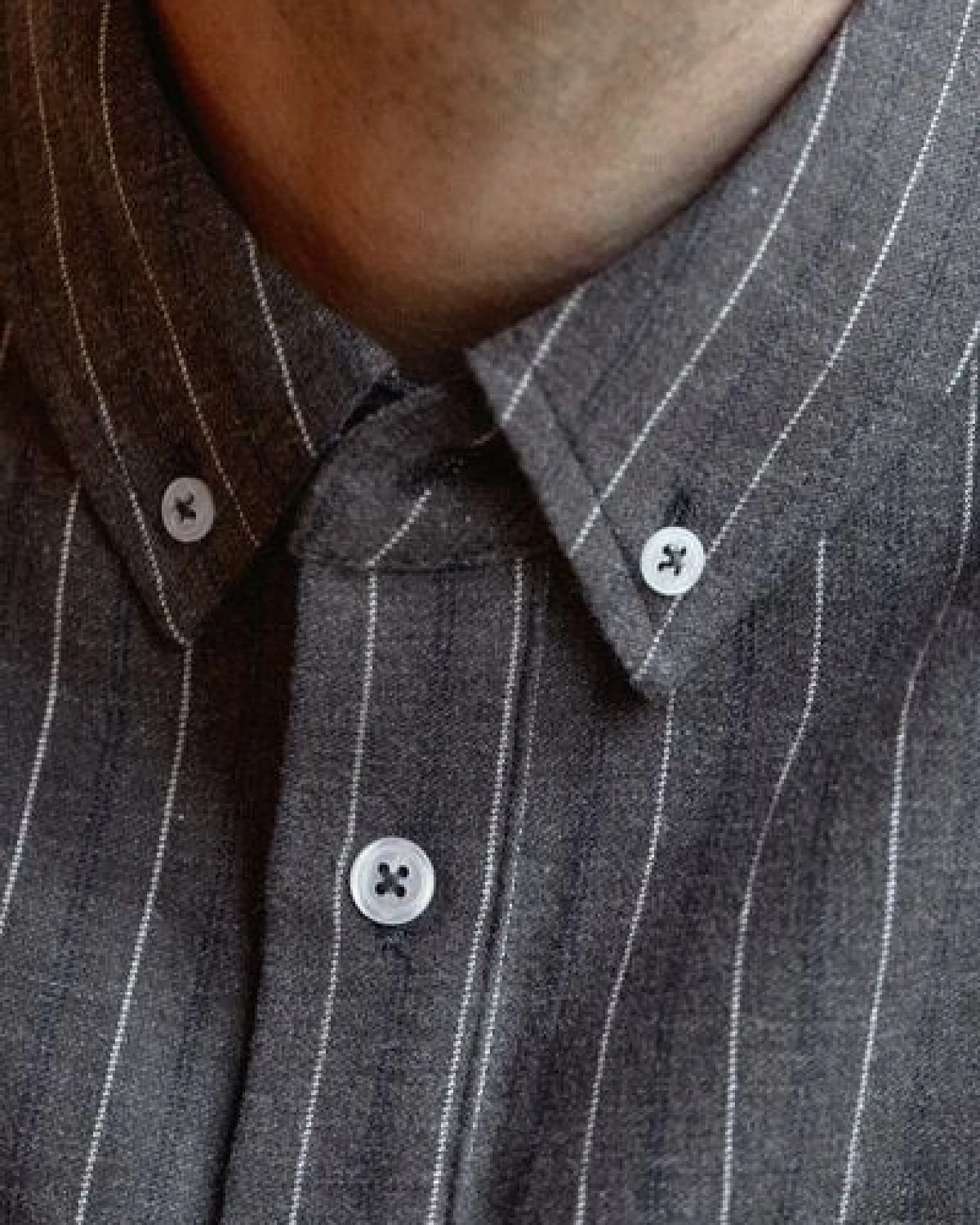 About Companions Button-Down Hemd KEN aus Bio-Baumwollflannell – Ansicht 4