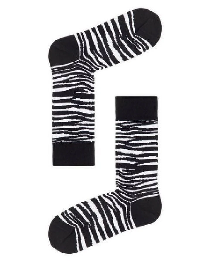 Natural Vibes Zebra Socken Bio GOTS |Bunte Socken |Herren Damen Socken