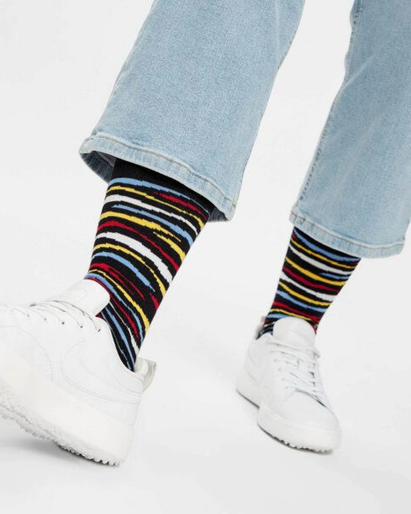 Natural Vibes Zebra Socken Bio GOTS |Bunte Socken |Herren Damen Socken – Ansicht 3