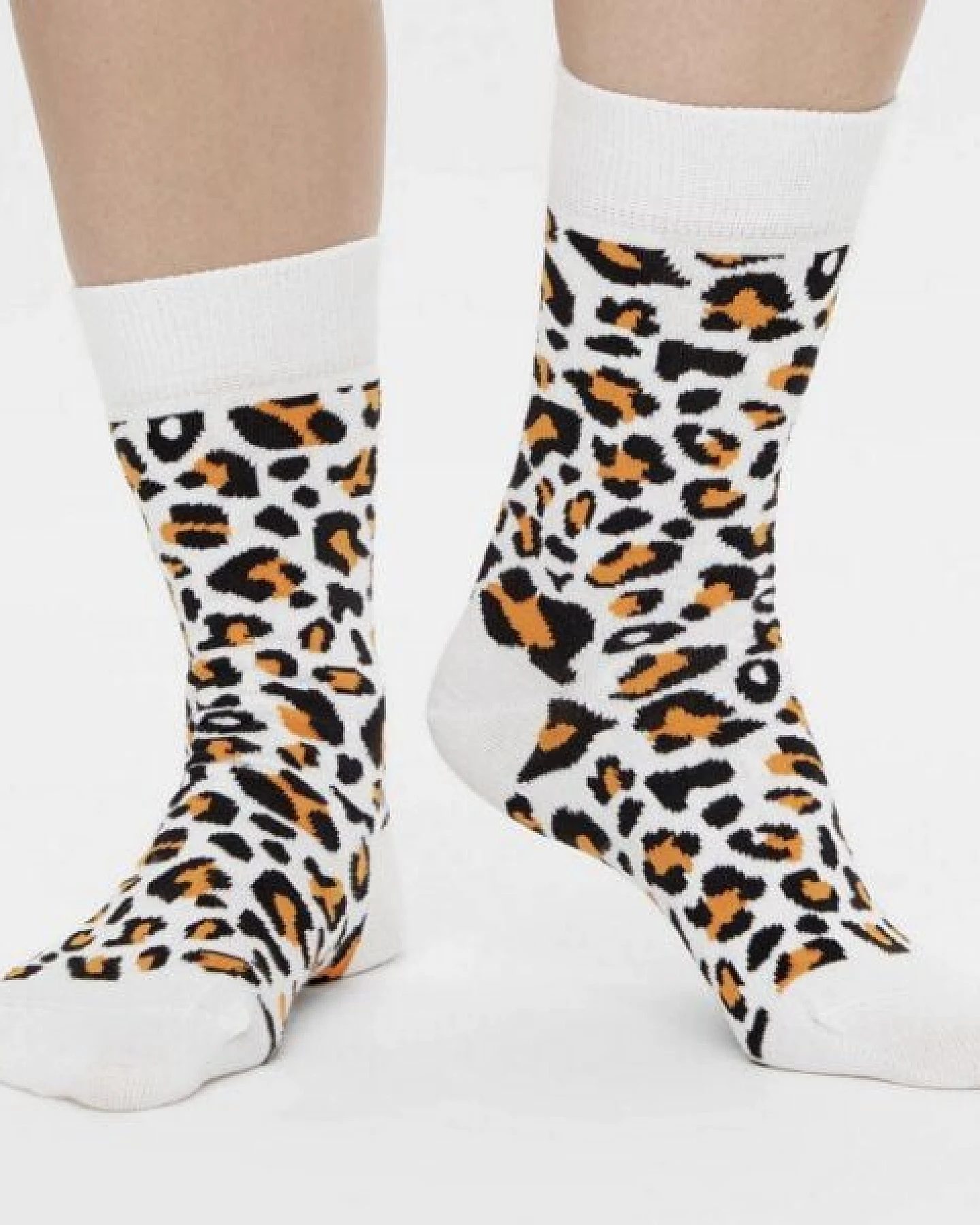 Natural Vibes Leoparden Socken Bio GOTS – Ansicht 3