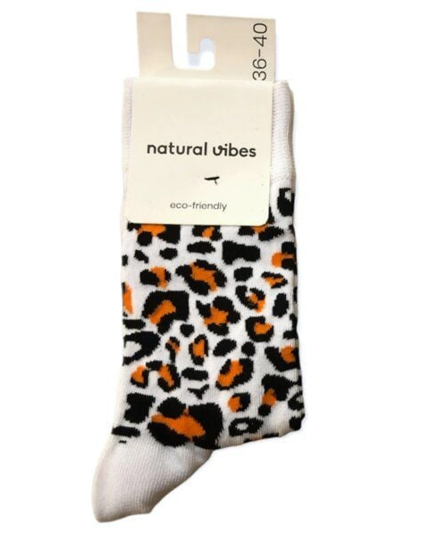 Natural Vibes Leoparden Socken Bio GOTS – Ansicht 4