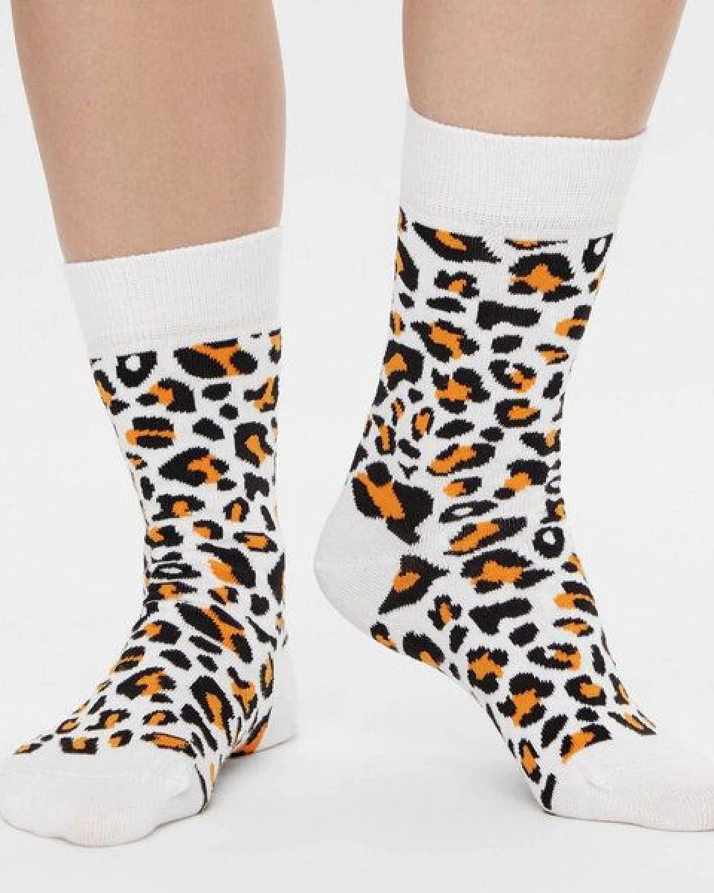 Natural Vibes Leoparden Socken Bio GOTS – Ansicht 2