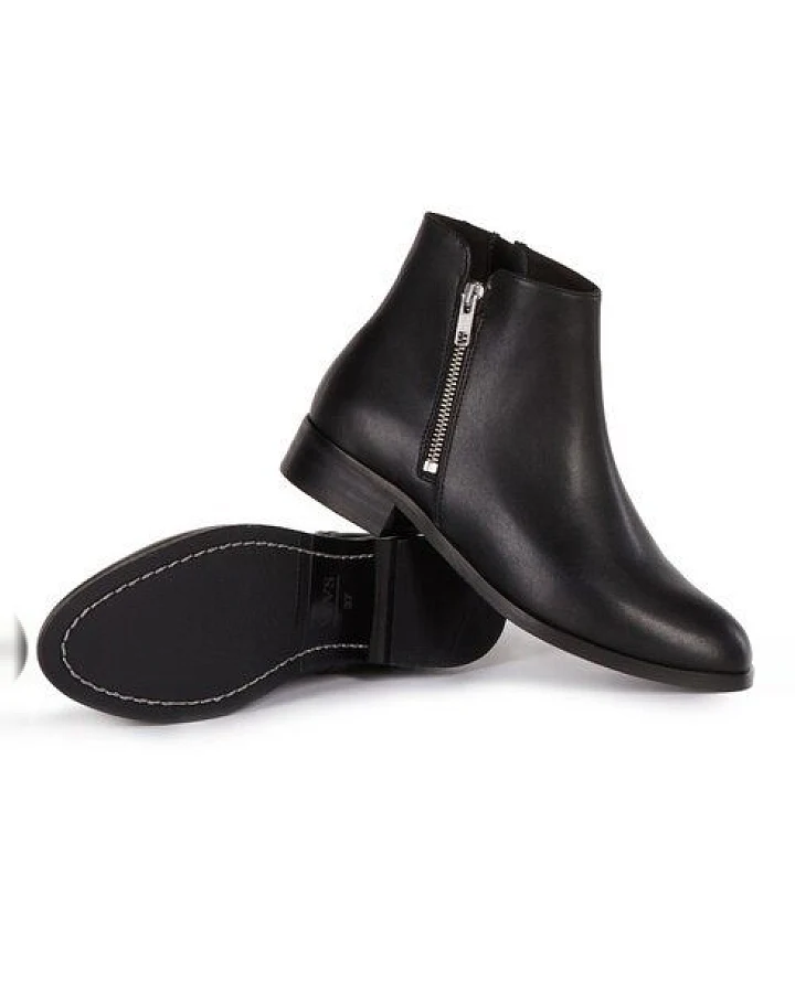 Will's Vegan Shop Niedrige Ankle Booties Stiefeletten