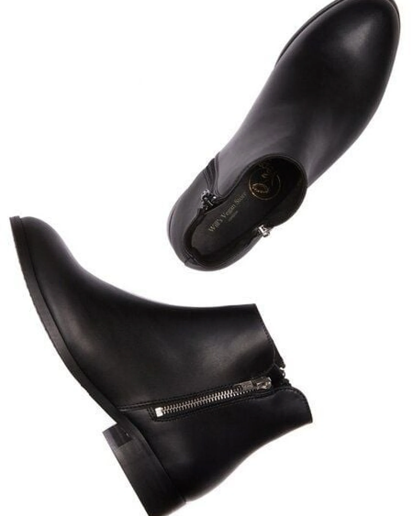 Will's Vegan Shop Niedrige Ankle Booties Stiefeletten – Ansicht 3