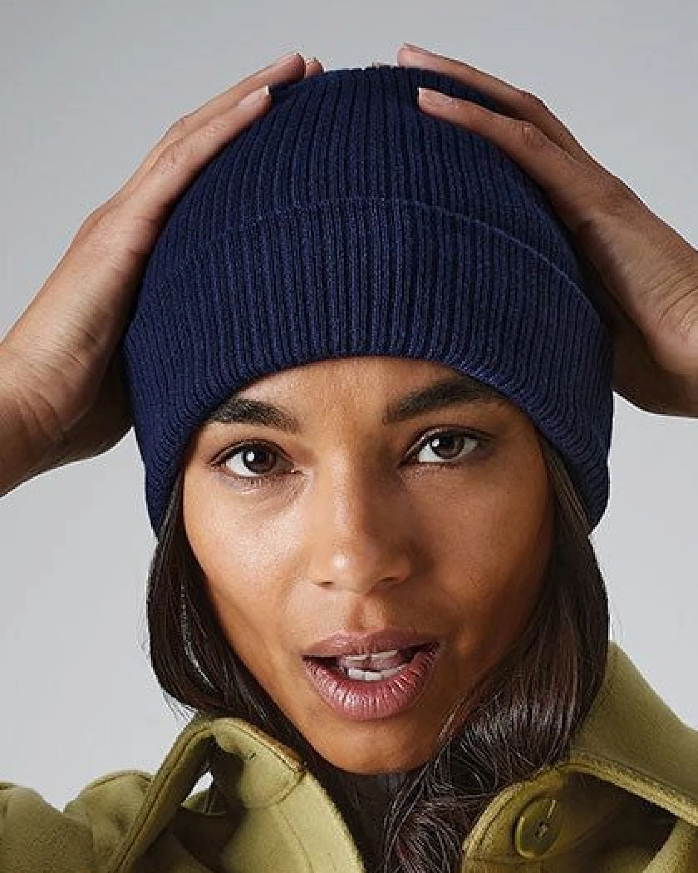 Beechfield Damen / Herren Beanie Mütze Wintermütze Strickmütze – Ansicht 2