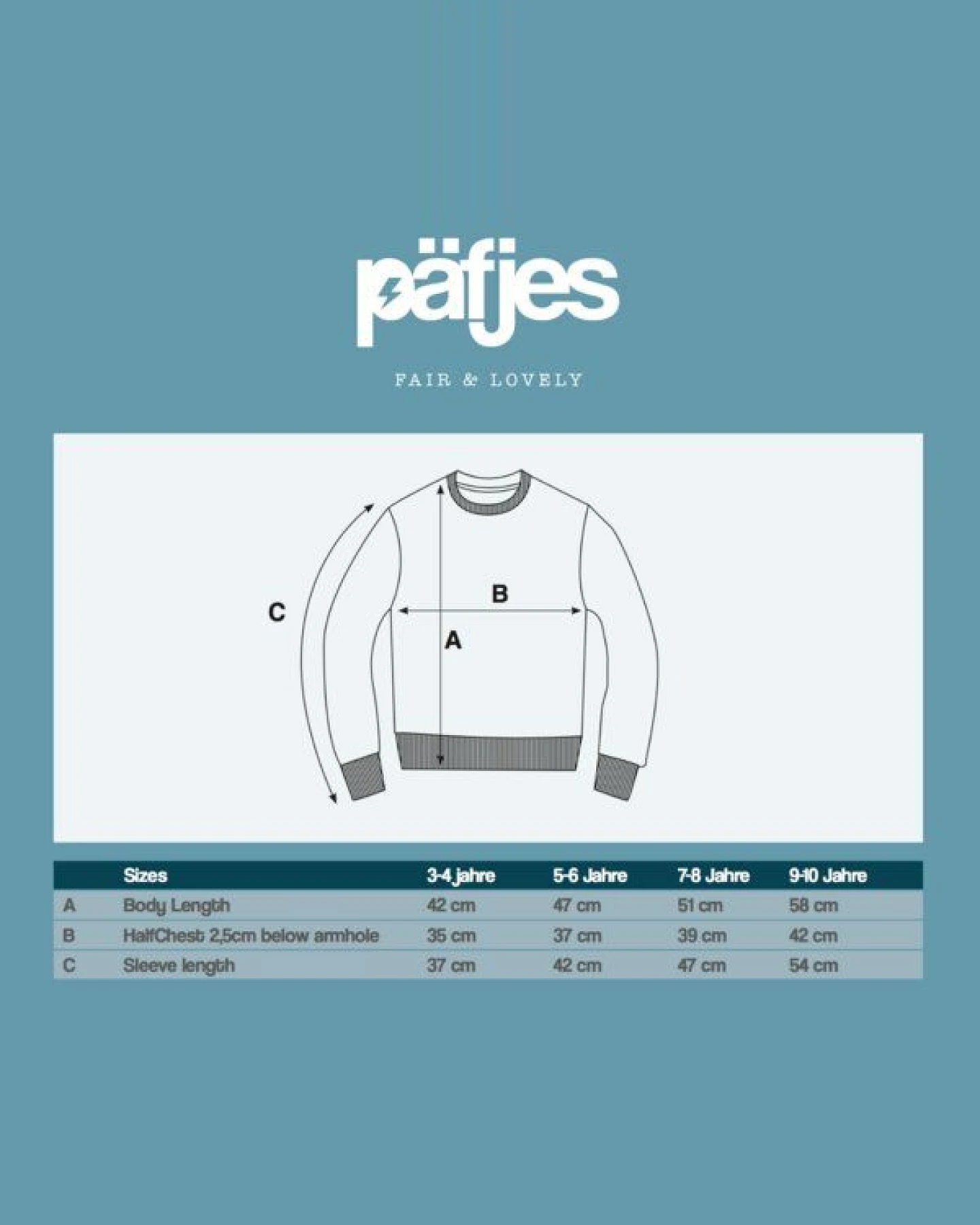 päfjes Benno Bär - Kinder Bio Sweater - Organic Cotton - Gelb – Ansicht 3
