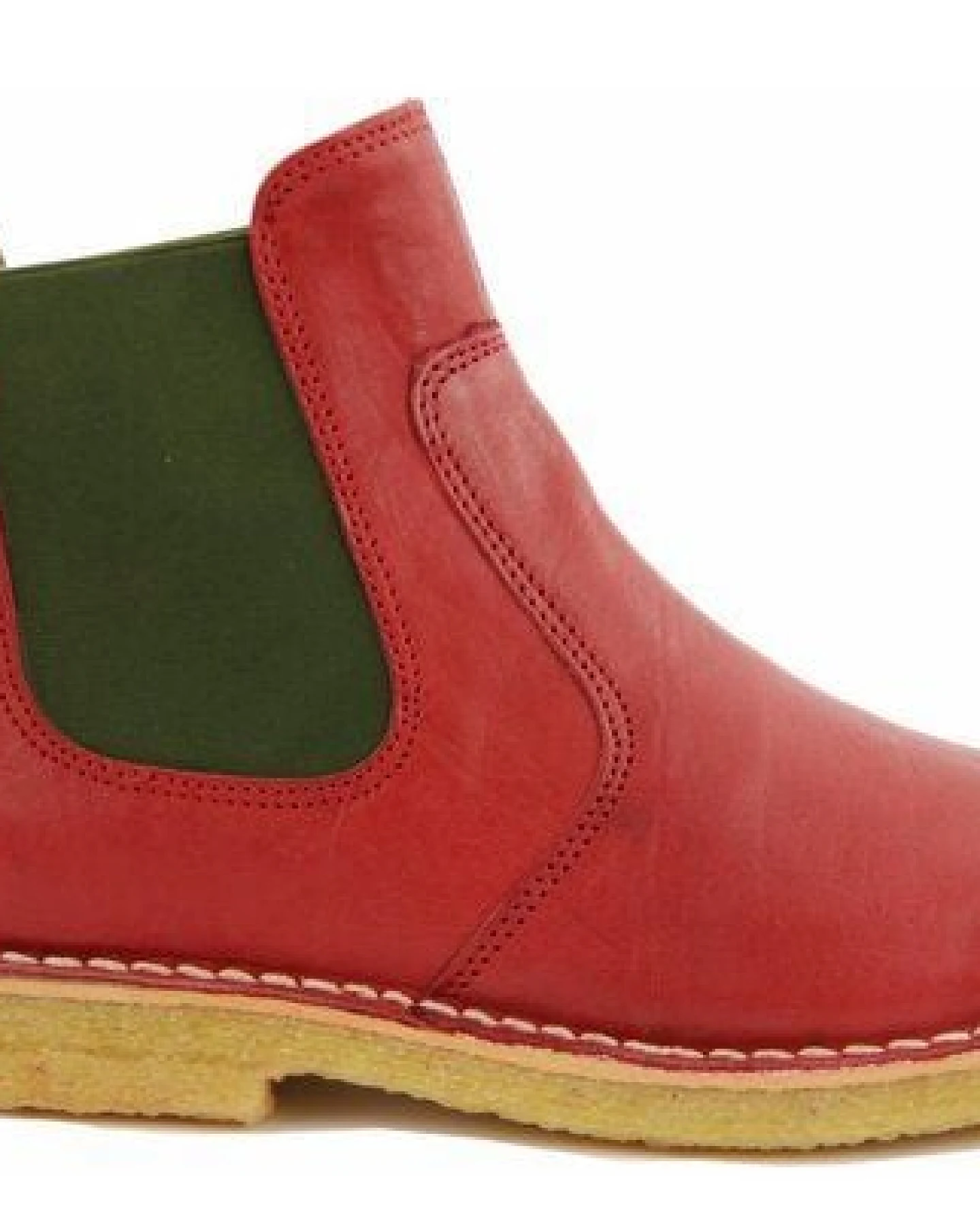Grünbein Shoes Grünbein Stiefelette Irma rot – Ansicht 2
