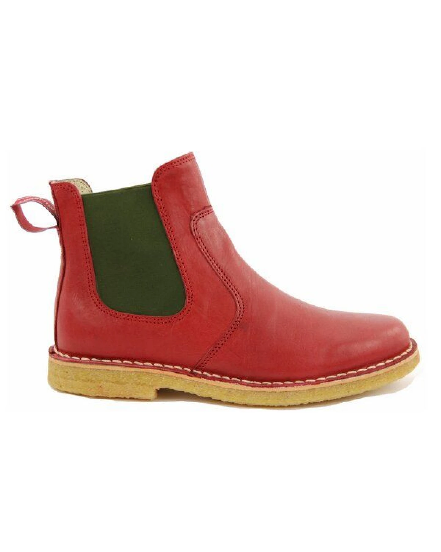 Grünbein Shoes Grünbein Stiefelette Irma rot – Ansicht 2